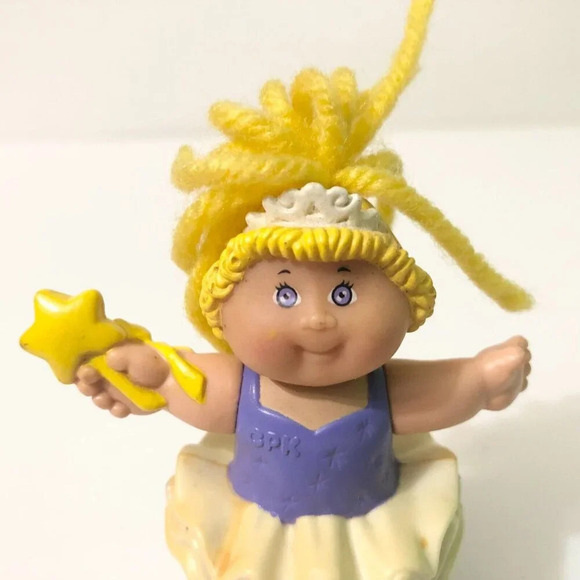 Vtg 1992 Cabbage Patch Kid Doll PVC 3 Inch Mini Figure Girl CPK  Ballerina - Picture 5 of 16